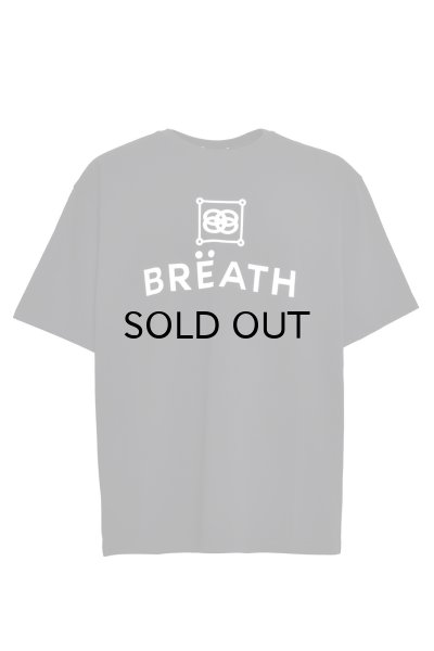 画像1: BREATH (CREST LOGO TEE) BLACK