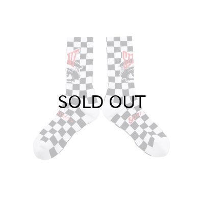 画像1: SAINT Mxxxxxx (SOCKS_EYE) BLK-WHT