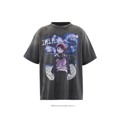 画像1: SAINT Mxxxxxx (GS_SS TEE_LAIN) BLACK