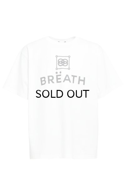 画像1: BREATH (CREST LOGO TEE) WHITE -30% OFF- 