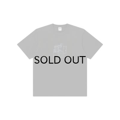 画像1: BLACK EYE PATCH (GRAYSCALE LABEL PACK TEE) CHARCOAL