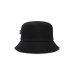 画像2: BLACK EYE PATCH (SMALL HWC DAMAGED BUCKET HAT) BLACK (2)