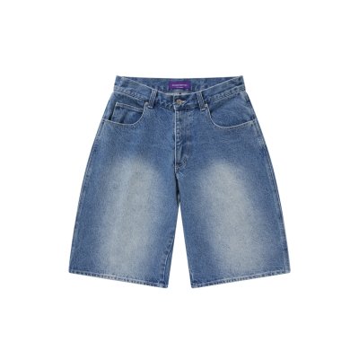 画像2: BLACK EYE PATCH (OG DRAGON BAGGY DENIM SHORTS) INDIGO