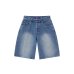 画像2: BLACK EYE PATCH (OG DRAGON BAGGY DENIM SHORTS) INDIGO (2)