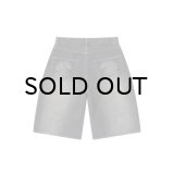 BLACK EYE PATCH (OG DRAGON BAGGY DENIM SHORTS) BLACK