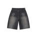 画像1: BLACK EYE PATCH (OG DRAGON BAGGY DENIM SHORTS) BLACK (1)