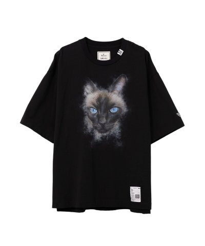 画像1: Maison MIHARA YASUHIRO (Cat Printed T-shirt) BLACK