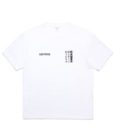 画像1: WACKO MARIA (MR.BROTHERS CUT CLUB / WASHED HEAVY WEIGHT T-SHIRT) WHITE