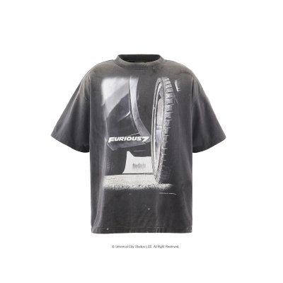 画像1: SAINT Mxxxxxx (FF_SS TEE_FURIOUS 7) BLACK