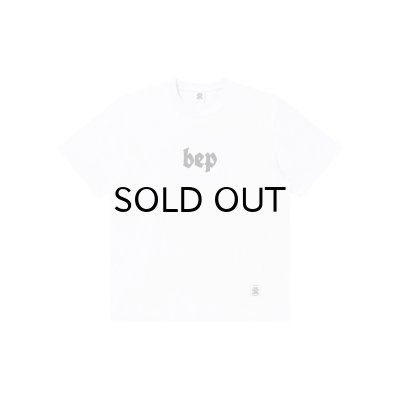 画像1: BLACK EYE PATCH (PROTOTYPE LABEL TEE) WHITE