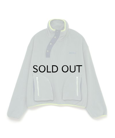 画像1: FACETASM (FLOWING FLEECE SWEAT) KHAKI