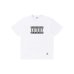 画像1: BLACK EYE PATCH (ADVISORY LABEL TEE) WHITE (1)