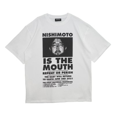 画像1: NISHIMOTO IS THE MOUTH (S/S TEE) WHITE
