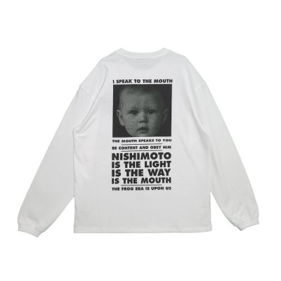 画像2: NISHIMOTO IS THE MOUTH (L/S TEE) WHITE