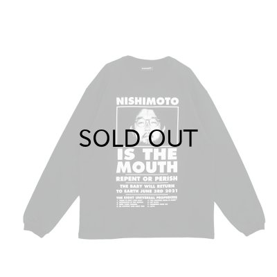 画像1: NISHIMOTO IS THE MOUTH (L/S TEE) BLACK
