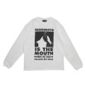 NISHIMOTO IS THE MOUTH (L/S TEE) WHITE
