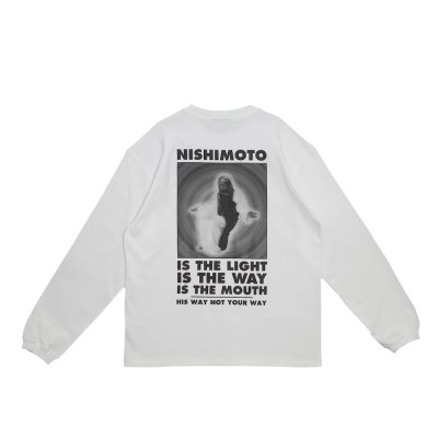 画像2: NISHIMOTO IS THE MOUTH (L/S TEE) WHITE