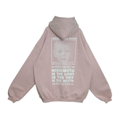 画像2: NISHIMOTO IS THE MOUTH (SWEAT HOODIE) SMOKE PINK