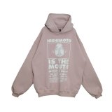 NISHIMOTO IS THE MOUTH (SWEAT HOODIE) SMOKE PINK