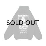 NISHIMOTO IS THE MOUTH (SWEAT HOODIE) BLACK
