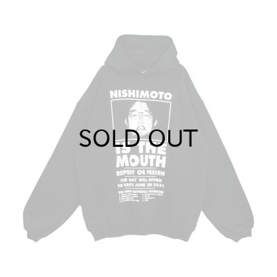 画像1: NISHIMOTO IS THE MOUTH (SWEAT HOODIE) BLACK
