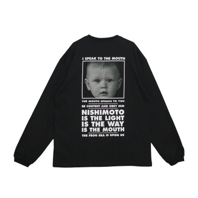 画像2: NISHIMOTO IS THE MOUTH (L/S TEE) BLACK
