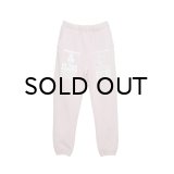 NISHIMOTO IS THE MOUTH (SWEAT PANTS) SMOKE PINK
