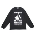 NISHIMOTO IS THE MOUTH (L/S TEE) BLACK