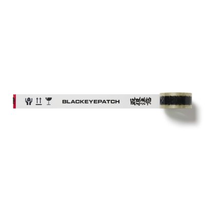 画像1: BLACK EYE PATCH (HANDLE WITH CARE TAPE) MULTI