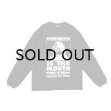 NISHIMOTO IS THE MOUTH (L/S TEE) BLACK