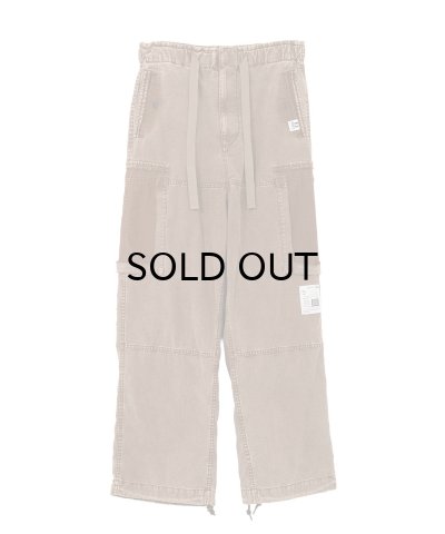 画像1: Maison MIHARA YASUHIRO (Cotton Satin Cargo Pants) BROWN