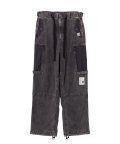 Maison MIHARA YASUHIRO (Cotton Satin Cargo Pants) BLACK