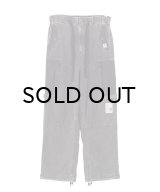 Maison MIHARA YASUHIRO (Cotton Satin Cargo Pants) BLACK