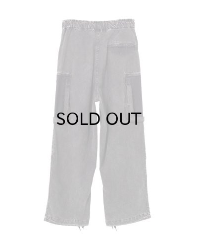 画像2: Maison MIHARA YASUHIRO (Cotton Satin Cargo Pants) BLACK