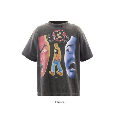 画像1: SAINT Mxxxxxx (GS_SS TEE_隣人13号) BLACK