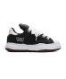 画像2: Maison MIHARA YASUHIRO ("BLAKEY PUFFER" OG SOLE MONSTER LEATHER LOW-TOP SNEAKER) BLACK (2)