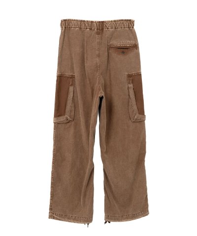 画像2: Maison MIHARA YASUHIRO (Cotton Satin Cargo Pants) BROWN