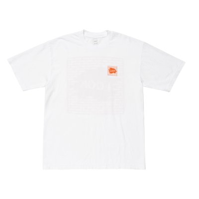 画像2: LQQK STUDIO (BRICK LOGO TEE) WHITE