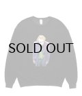 WACKO MARIA ("THE DARK KNIGHT TRILOGY" CREW NECK SWEAT SHIRT TYPE 1) BLACK