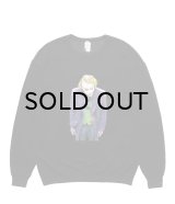 WACKO MARIA ("THE DARK KNIGHT TRILOGY" CREW NECK SWEAT SHIRT TYPE 1) BLACK