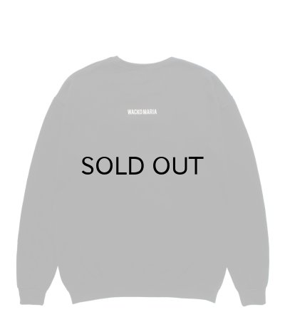 画像2: WACKO MARIA ("THE DARK KNIGHT TRILOGY" CREW NECK SWEAT SHIRT TYPE 1) BLACK