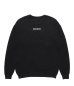 画像2: WACKO MARIA ("THE DARK KNIGHT TRILOGY" CREW NECK SWEAT SHIRT TYPE 1) BLACK (2)