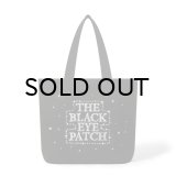 BLACK EYE PATCH (SHINING OG LABEL TOTE BAG LARGE) BLACK