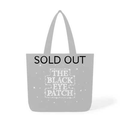 画像1: BLACK EYE PATCH (SHINING OG LABEL TOTE BAG LARGE) BLACK