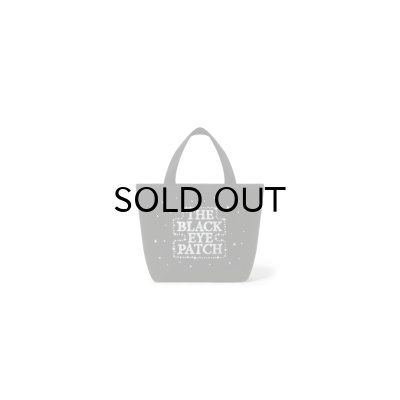 画像1: BLACK EYE PATCH (SHINING OG LABEL TOTE BAG SMALL) BLACK