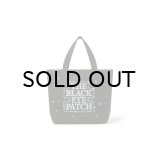 BLACK EYE PATCH (SHINING OG LABEL TOTE BAG MEDIUM) BLACK