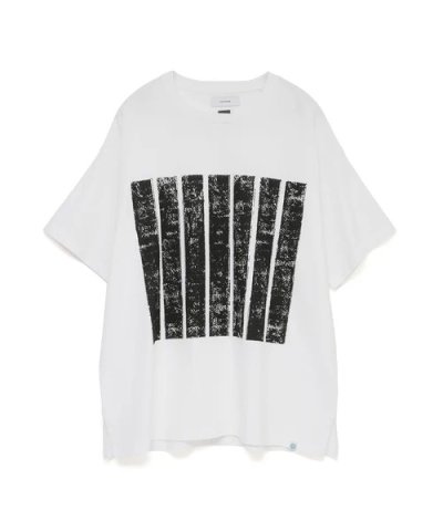 画像1: FACETASM (7BARS BIG TEE) WHITE