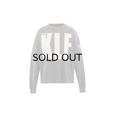 画像1: SAINT Mxxxxxx (KLF_LS TEE_WHITE KLF) BLACK