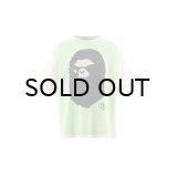 SAINT Mxxxxxx (BAPE_SS TEE_HANDPRINT) WHT-GRN
