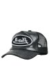 画像1: BREATH (FAUX SNAKE LEATHER CAP) BLACK (1)